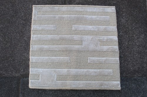 Tapis vintage beige laine - tapis,