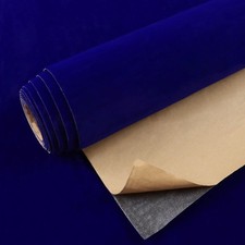 Papier peint velours - papier, bleu