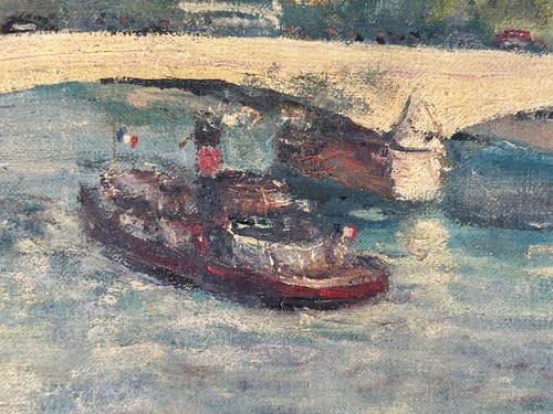 Beau tableau ancien paysage - beau,