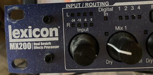 Lexicon mx200 dual reverb - lexicon,