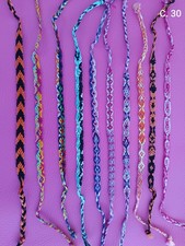 Lot de 10 bracelets