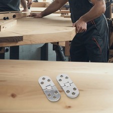 2pcs Table Pliable en Alliage de Zinc Charnières for Clapet Haut Armoire Porte