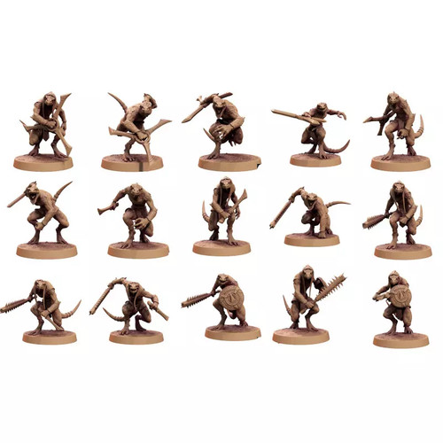 Hommes lézards guerriers - lézards,