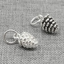 4 breloques en argent sterling