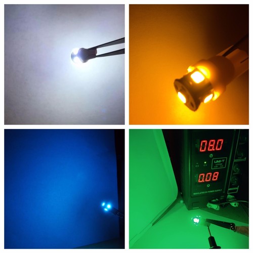 Wedge base leds - base, 8v