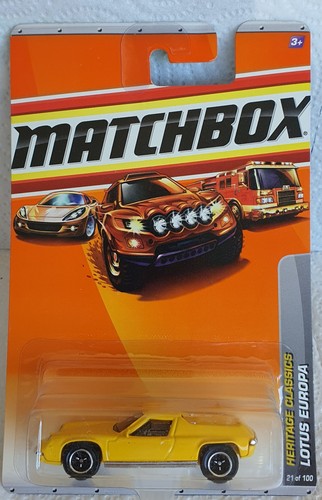 Matchbox lotus europa - matchbox,