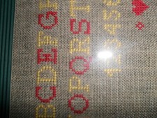 ABÉCÉDAIRE Point de Croix 