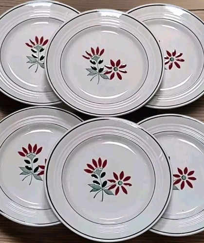 Assiettes plates amand - 6,