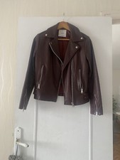 Veste En Cuir Mango 34 Xs