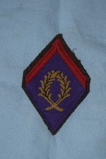 J72 losange militaire armée Française écusson insigne patch attribut collection