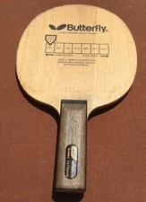 BOIS BUTTERFLY  POWER DEFENCE  COLLECTOR TENNIS TABLE PING PONG RAQUETTE