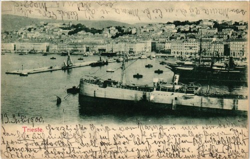 Cpa trieste italy - ak, (543185)