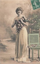 CP FEMME ROBE TRAINE AVEC