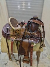 Fork premium western leather - premium,