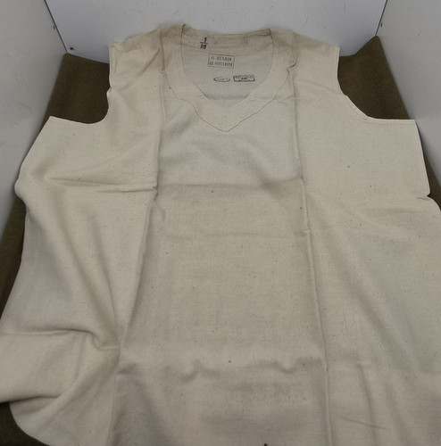 Gilet flanelle maillot 1950