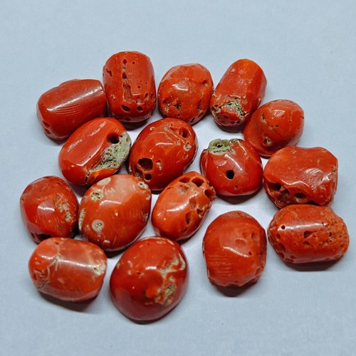 Cabochon forme ovale corail - cabochon,