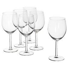 6 Quality Svalka Wine glasses