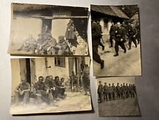 Allemagne Photo Lot Gebirgsjager Feldmutze Chasseurs Équipement