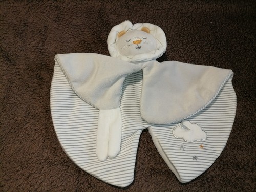 Doudou plat lion dormeur - lion,