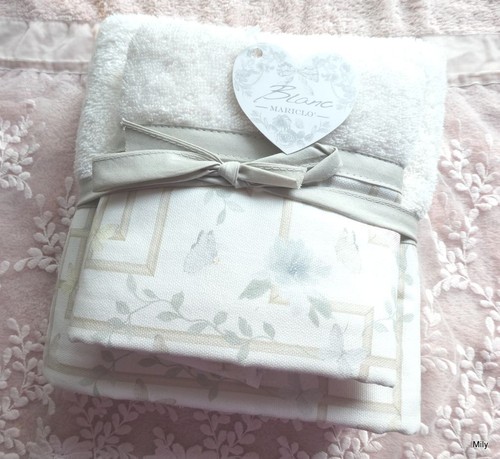 Serviettes toilette style - de,