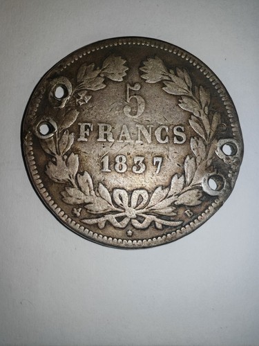 Pièce argent 5fr - 5fr, louis