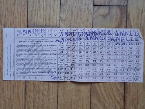 Rationnement feuille de - rationnement,