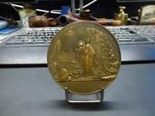 medaille bronze rattachement de la Corse à la France,refrappe,D 64mm,P 129,32g