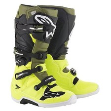 Botte TECH 7 YELLOW FLUO NOIR