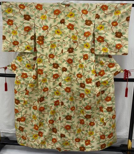 Kimono japonais vintage soie