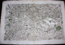 Cassini. Carte de Rodez