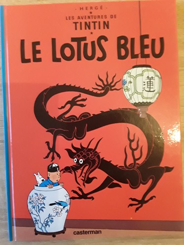 Tintin lotus bleu - lotus,