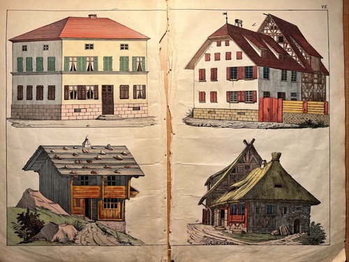 Lithographie ancienne 1838