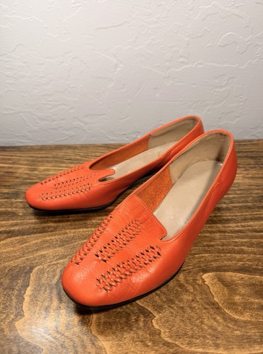 Vintage orange leather - vintage,