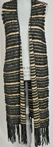 New chicos black gold stripe - gold,