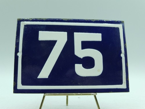 Ancienne plaque emaillee - ancienne,
