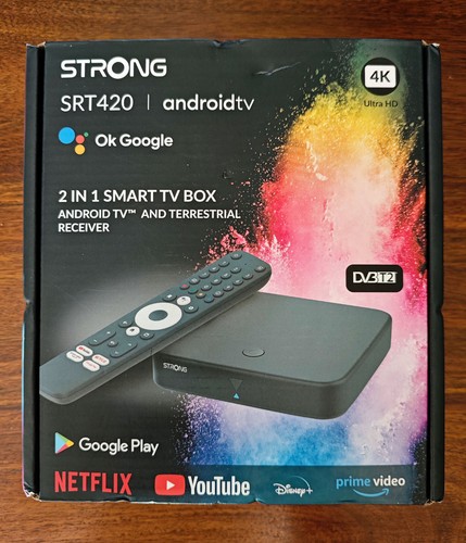 Box android uhd avec - tv,
