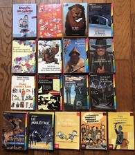 LOT 17 livres (dont 4 gratuits) - Folio Junior - diverses séries