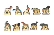 Série complète de 10 fèves