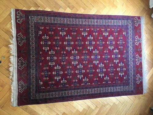 Tapis yomut boukhara turkmène - boukhara,