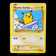 carte Pokémon Pikachu Surfeur