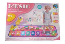 X Tapis Tapis Musical Jeu Jouet Enfants 9 Touches Danse Cir
