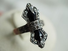 BAGUE VINTAGE ARGENT MASSIF