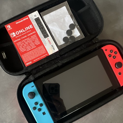 Nintendo switch rouge - switch, rouge/bleu