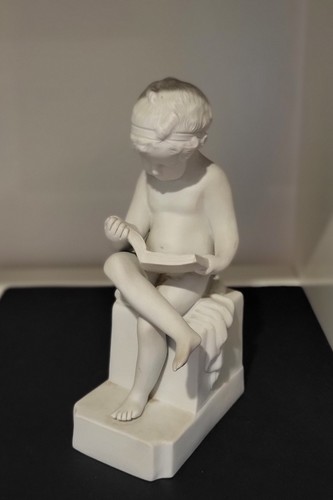 Statue biscuit porcelaine - statue,