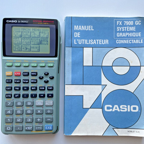 Casio 7900gc calculatrice - casio, fx-7900gc