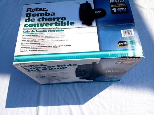 Flotec fp4222 cast iron - flotec, hp