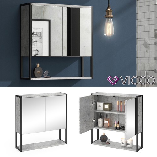 Vicco armoire miroir - armoire,