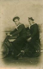 Photo ancienne Forces Navales marins de l'Armorique chasseurs de mines