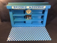 Ancien jouet de poupée marchande épicerie décor lustucru vintage déco brocante