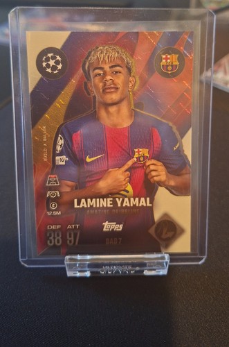 Carte lamine yamal topps - lamine, match